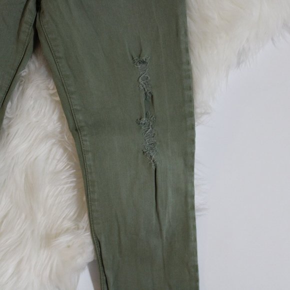 Children's Place Girls Distress Skinny Leggings - Picture 6 of 13